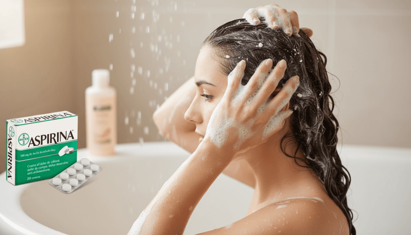 Aspirina no Shampoo: 6 Motivos para colocar e usar